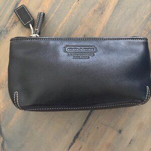 Coach leather pouch